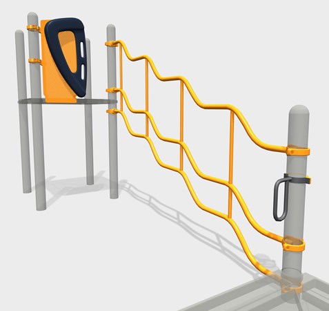 JigJag Climber w/Vibe® Handhold