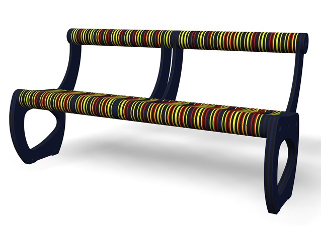 Kaleidoscope Bench