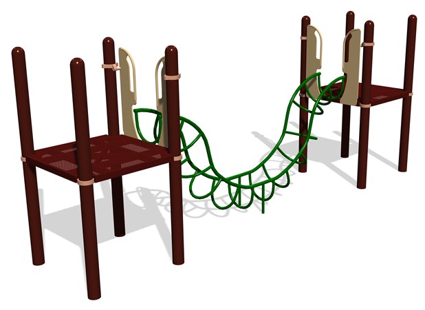 Double Wave Climber w/SteelX® Handholds