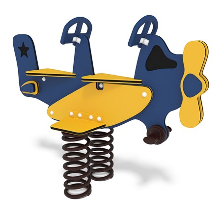 TuffRiders® Airplane 2-Seat w/Coil Spring