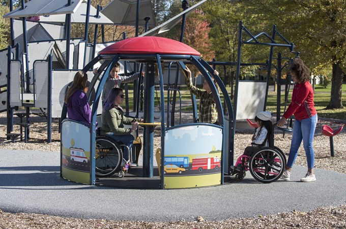 We-Go-Round® with DigiFuse® Panels