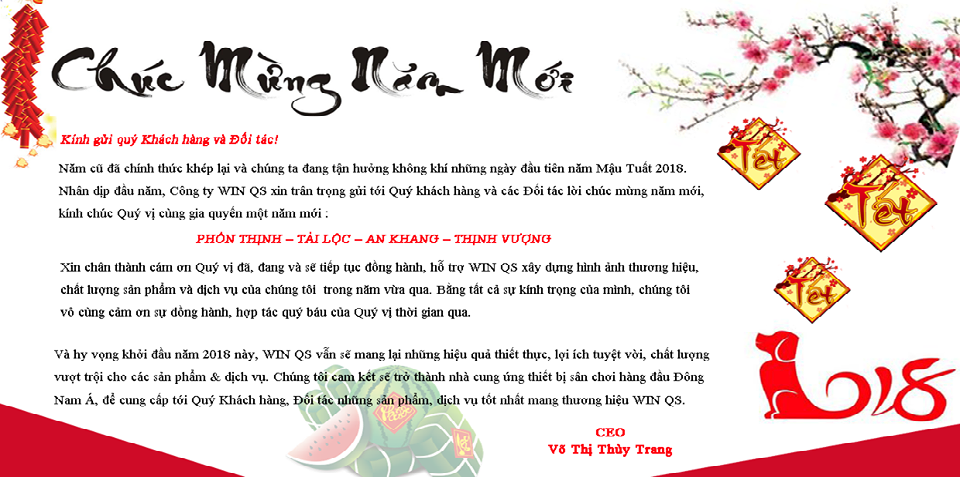 THƯ CHÚC TẾT NĂM MẬU TUẤT 2018
