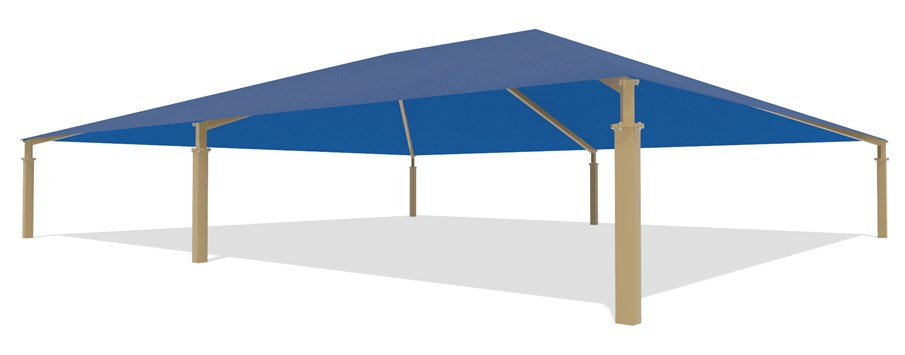 SkyWays® Hip (60'x70') Shade