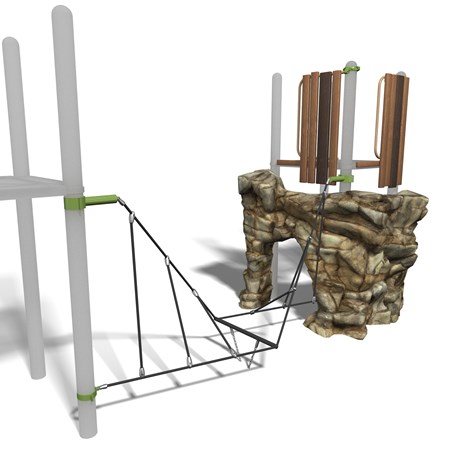 Canyon Corkscrew Net w/Rock