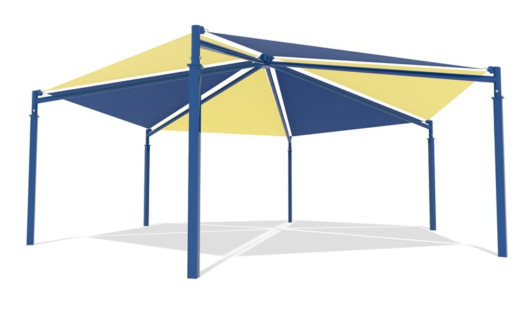 SkyWays® Hexagon, Single Layer 35' Diameter