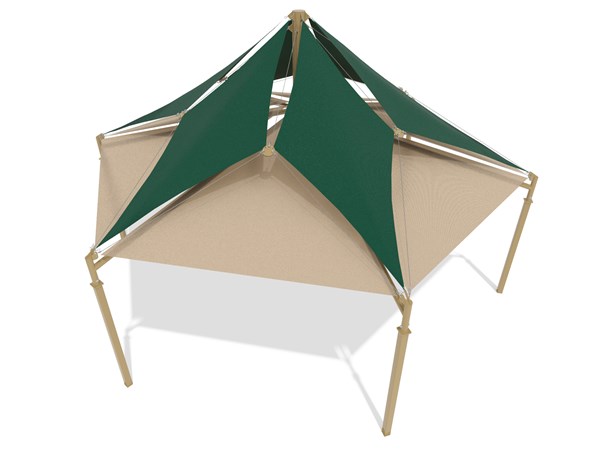 SkyWays® Hexagon, Double Layer 35' Diameter
