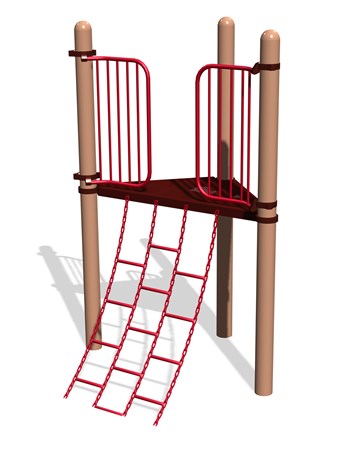 Chain Ladder 90° Tri-Deck