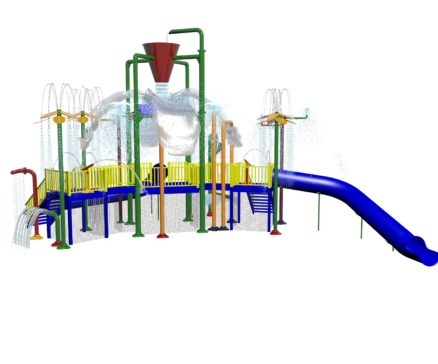 Mega Climb N Slide Fort