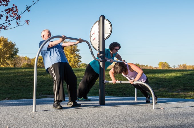 HealthBeat® Assisted Row/Push-Up