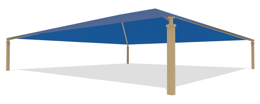 SkyWays® Hip (60'x60') Shade