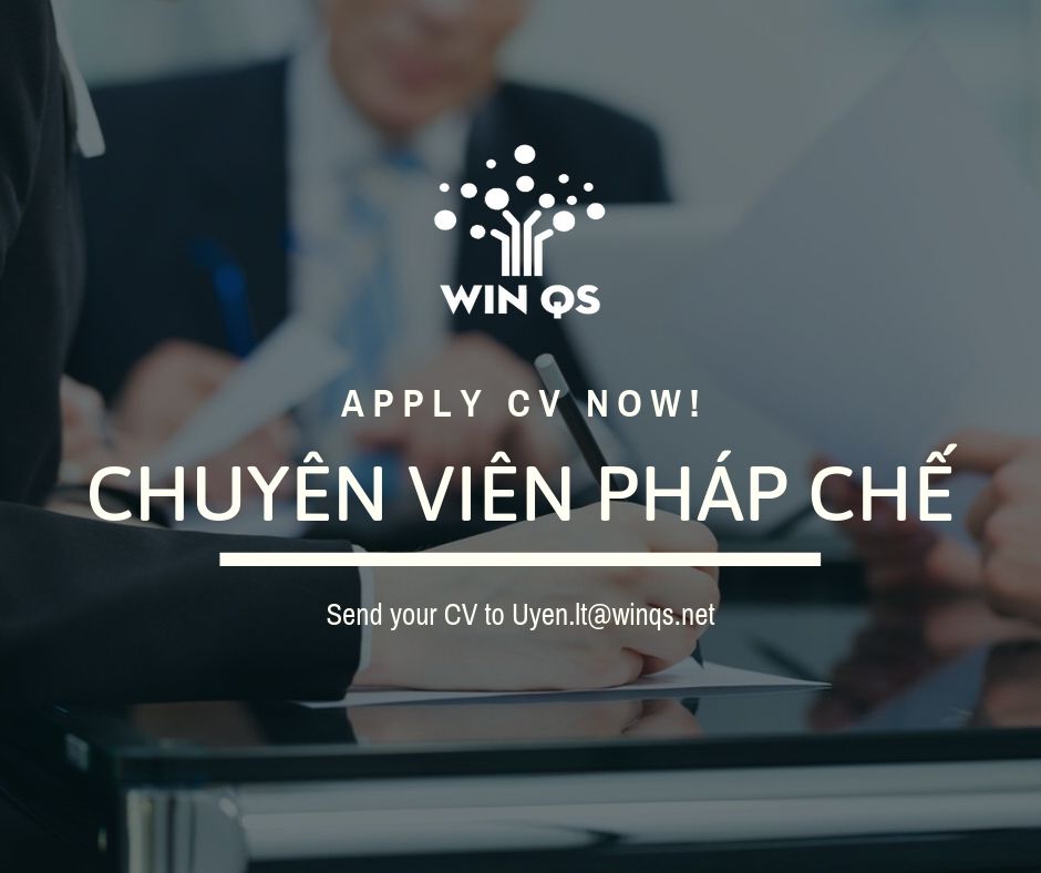 TUYỂN DỤNG: CHUYÊN VIÊN PHÁP CHẾ - VP ĐÀ NẴNG