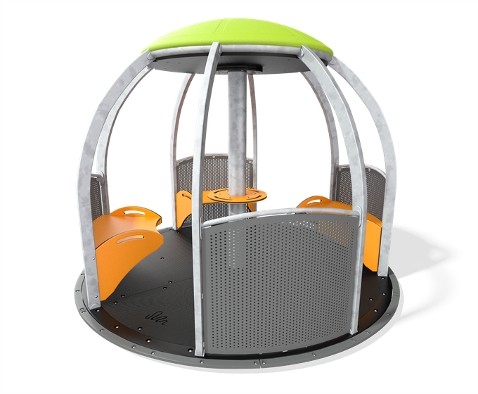 We-Go-Round® HDG with Perforated Panels