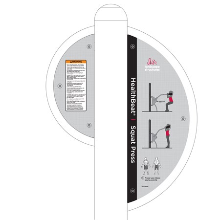 HealthBeat® Squat Press