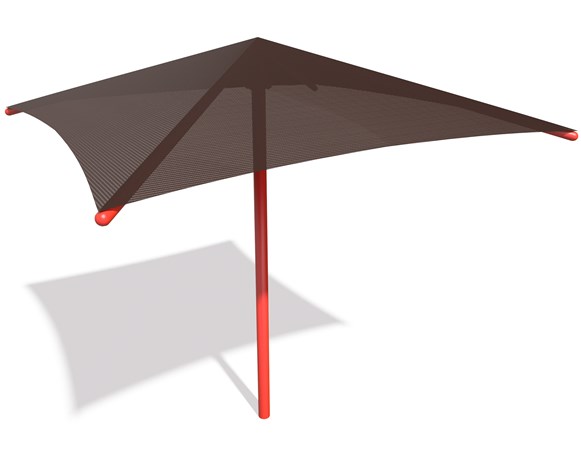 SkyWays® Single Post Pyramid (12'x12') Shade