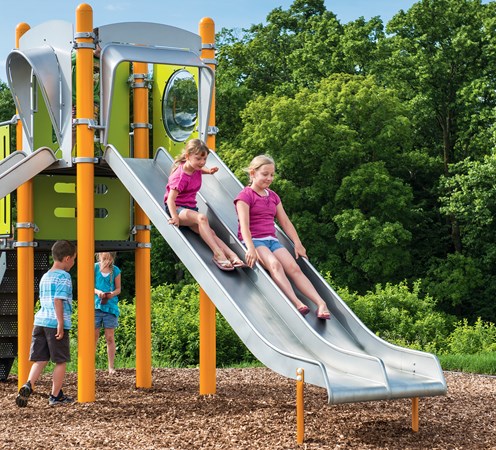 Stainless Steel Double Slide