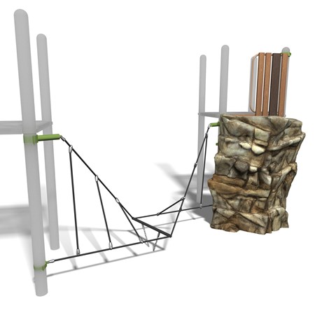 Canyon Corkscrew Net w/Rock
