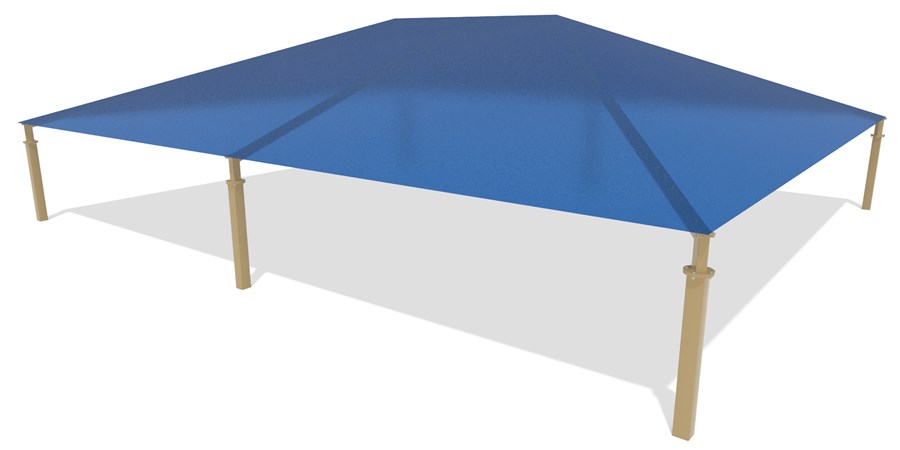 SkyWays® Hip (60'x70') Shade