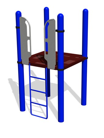 Vertical Ladder w/SteelX® Handholds