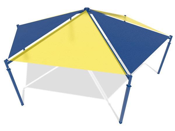 SkyWays® Hexagon, Single Layer 40' Diameter