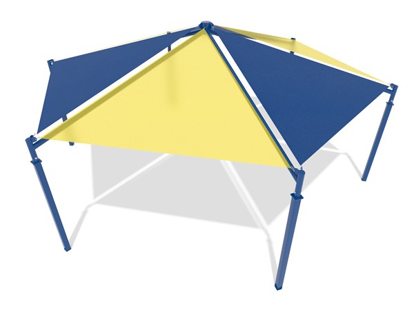 SkyWays® Hexagon, Single Layer 35' Diameter