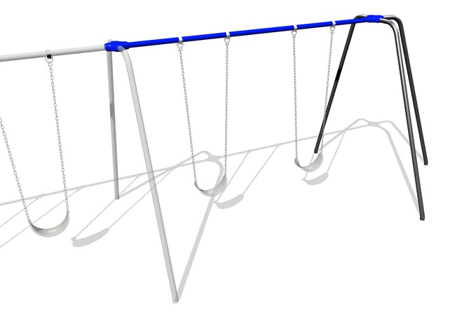 5000 Series Swing Frame 8' Height Anti-Wrap Hangers
