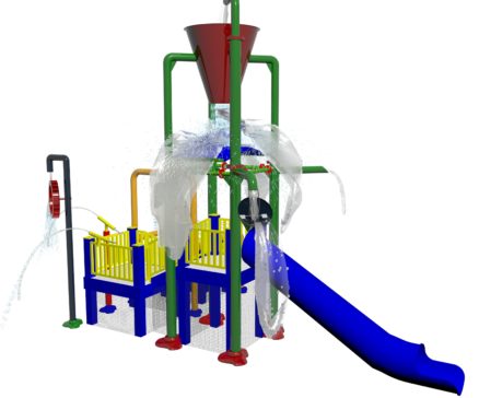 3 Tier Whoosh Climb N Slide