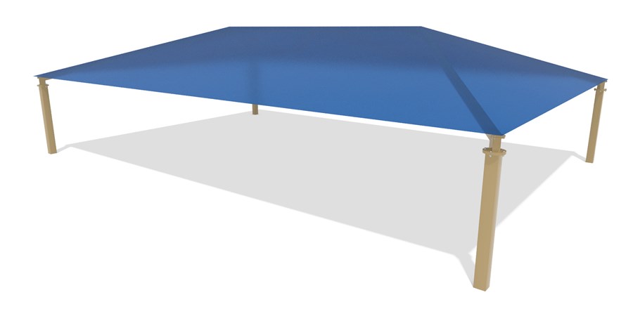 SkyWays® Hip (40'x60') Shade