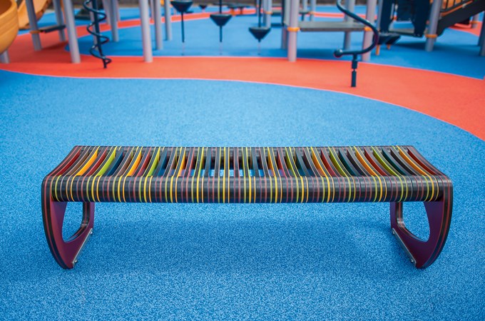 Kaleidoscope Bench