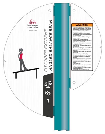 FitCore™ Extreme Angled Balance Beam (13+)