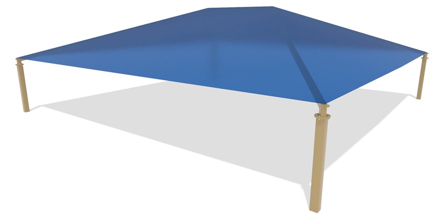 SkyWays® Hip (60'x60') Shade