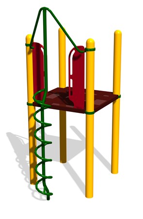 Corkscrew Climber w/SteelX® Handholds