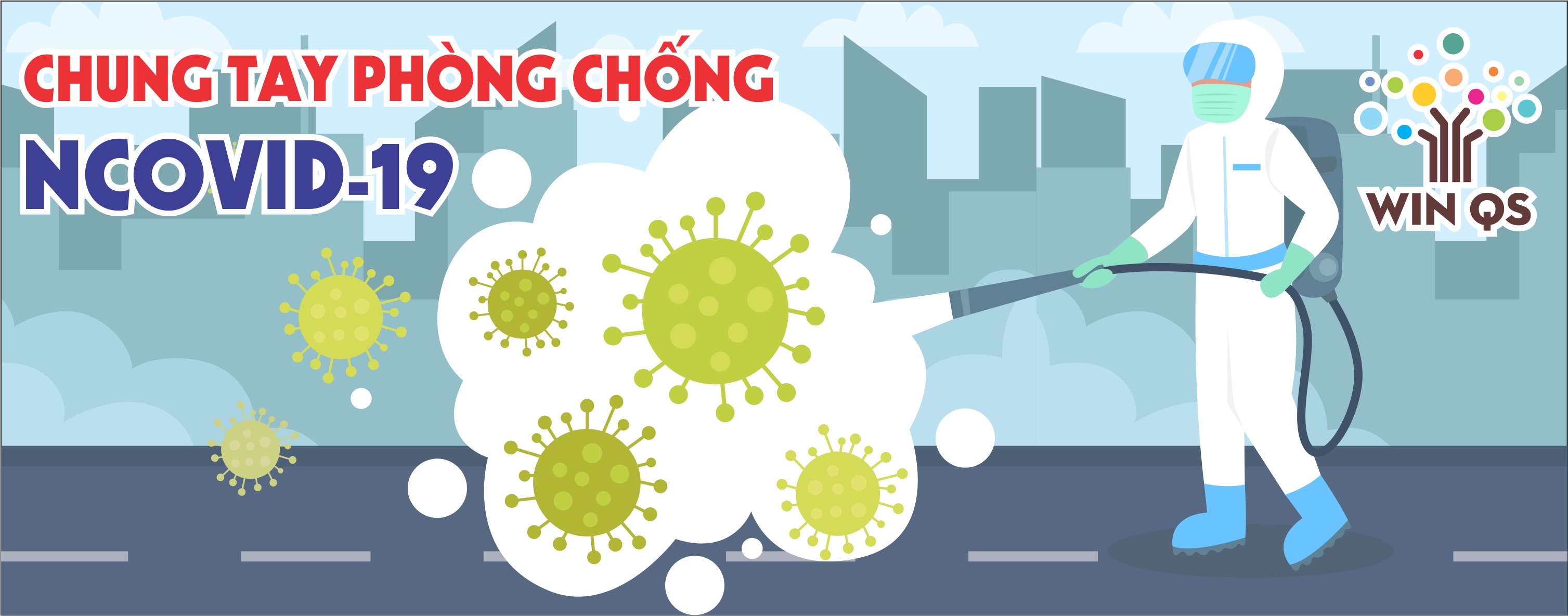 WIN QS CHUNG TAY PHÒNG CHỐNG NCOVID-19