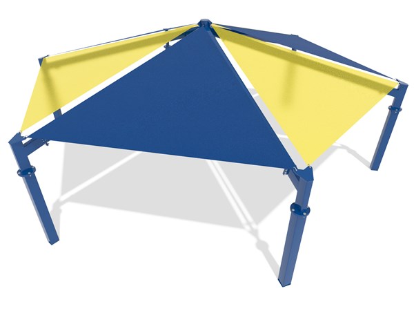SkyWays® Hexagon, Single Layer 45' Diameter