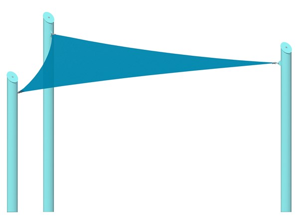 SkyWays® Triangle Sail (20'x20'x20') Shade