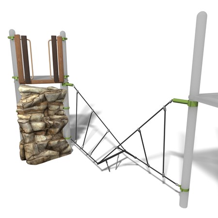 Canyon Corkscrew Net w/Rock