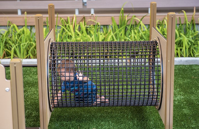 Wire Crawl Tunnel