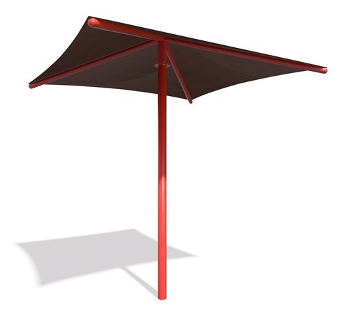 SkyWays® Single Post Pyramid (10'x10') Shade