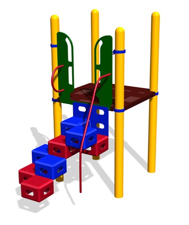 Block Climber w/SteelX® Handholds