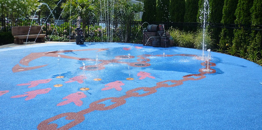 AquaFlex Non-Porous Water Play & Pool Deck Surfacing