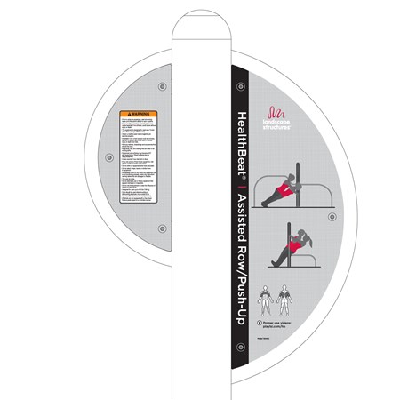 HealthBeat® Assisted Row/Push-Up