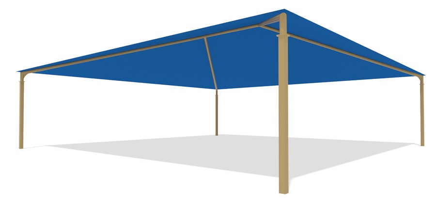 SkyWays® Hip (40'x40') Shade