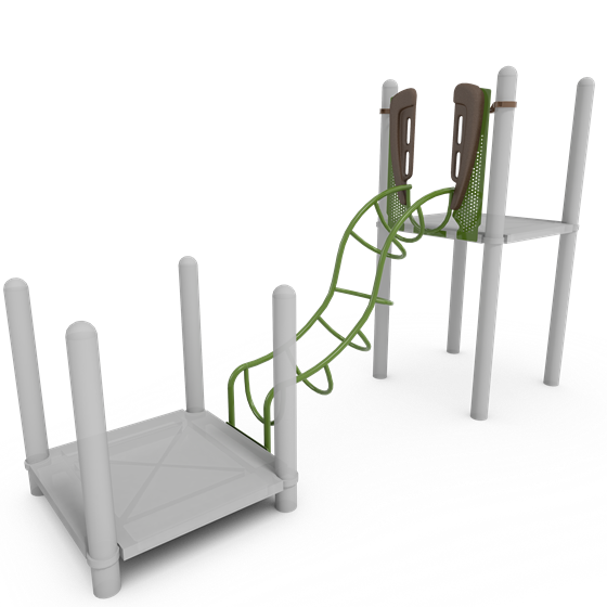 Single Wave Climber w/Vibe® Handholds