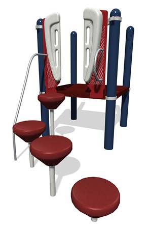 Pod Climber® w/Vibe® Handholds 32'- 40' Deck