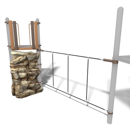 Canyon High Wire Net w/Rock